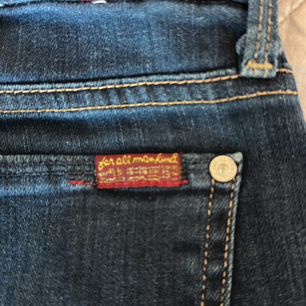 7 For All Mankind bootcut denim jeans, size 27 - Picture 15 of 16